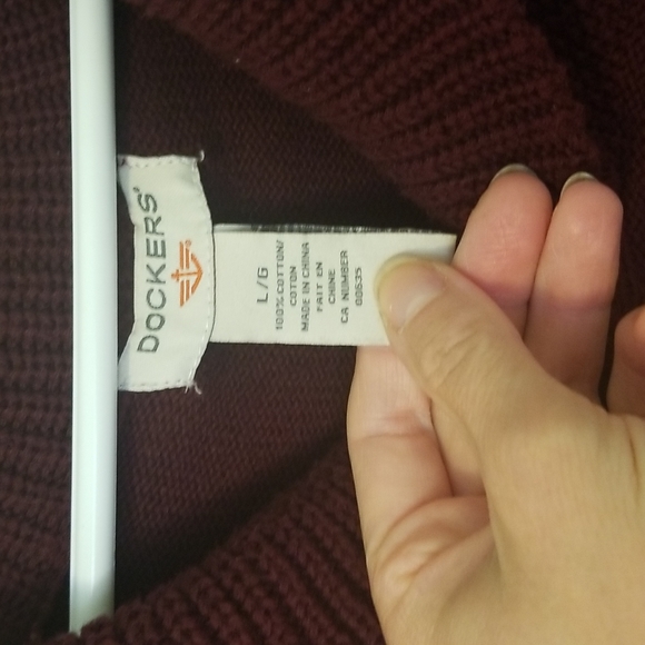 Dockers Cowel-neck Sweater - Picture 3 of 3